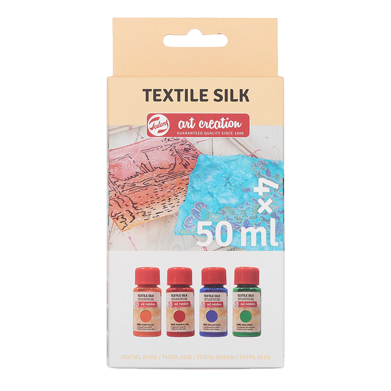 Art Creation Textile Silk készlet Basic - 4x50 ml