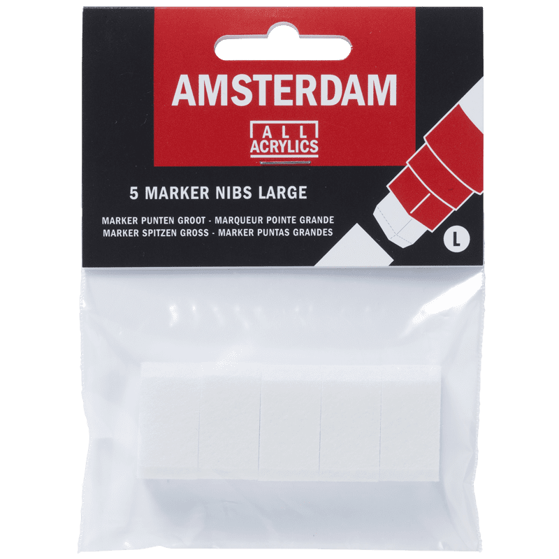 AMSTERDAM Marker - pótbetét 15 mm 5 db