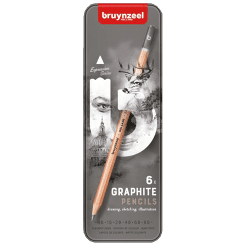 Bruynzeel Expression grafitceruzák - készlet 6 db