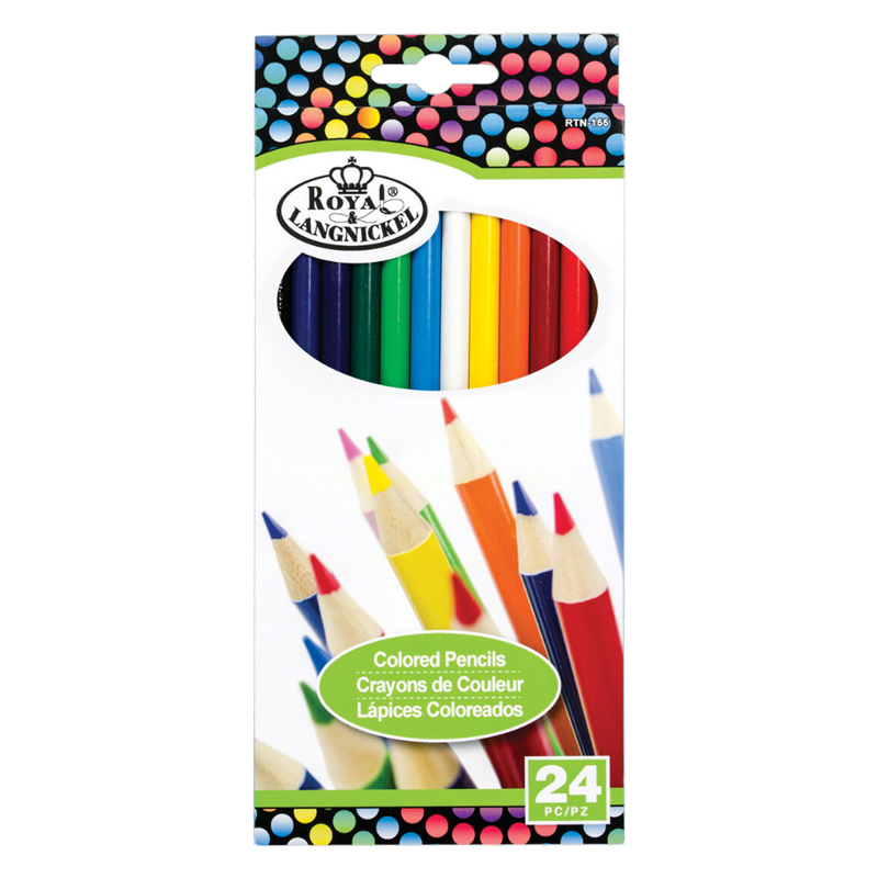 Royal & Langnickel színes ceruzák - készlet 24 db
