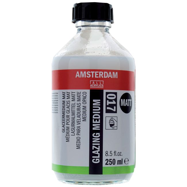 Amsterdam üveg médium akrilhoz matt 017 - 250 ml