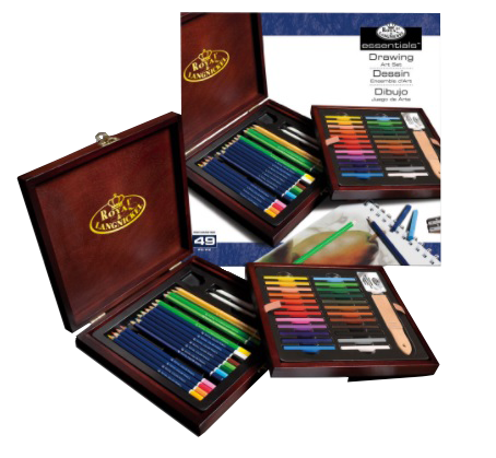 Royal & Langnickel színes ceruza készlet - 49 darab