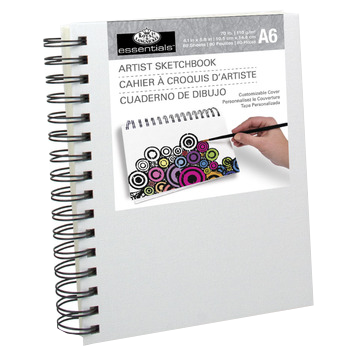 Royal & Langnickel Canvas sketch book - A6, 80 lap