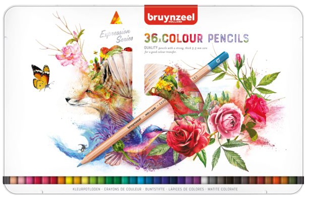 Bruynzeel Expression színes ceruza készlet - 36 db
