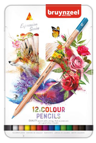 Bruynzeel Expression színes ceruza készlet - 12 db