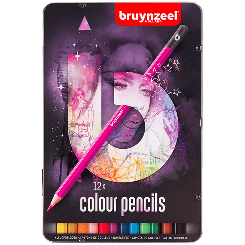 Bruynzeel színes ceruza készlet - 12 db