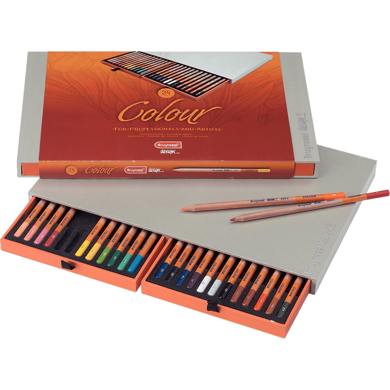 Színes ceruzakészlet Bruynzeel Design - 24db
