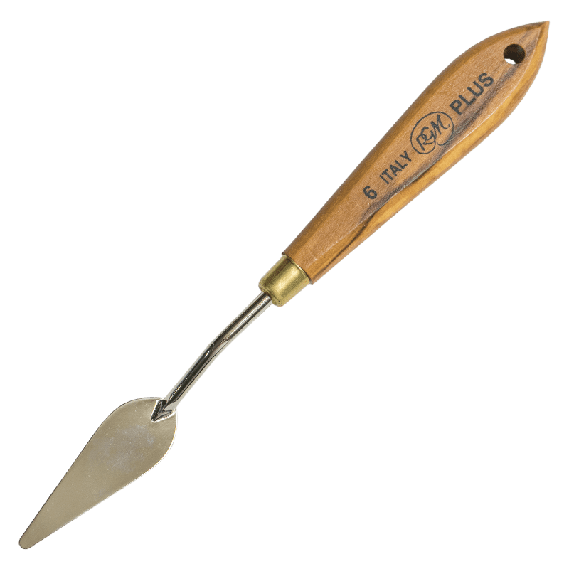 RGM festő spatula OLÍVFÁVAL - PLUS - 6