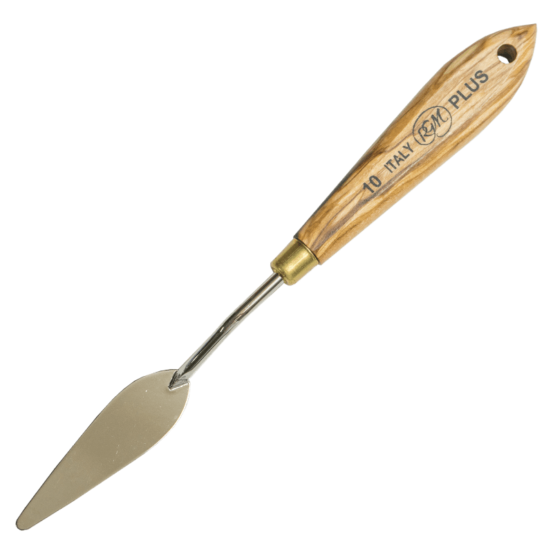 RGM festő spatula OLÍVFÁVAL - PLUS - 10