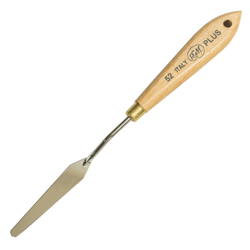 RGM festő spatula OLÍVFÁVAL - PLUS - 52
