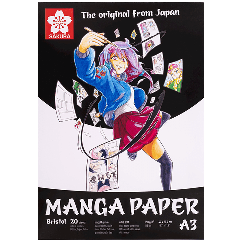 Manga sketch book - A3, 20 lap