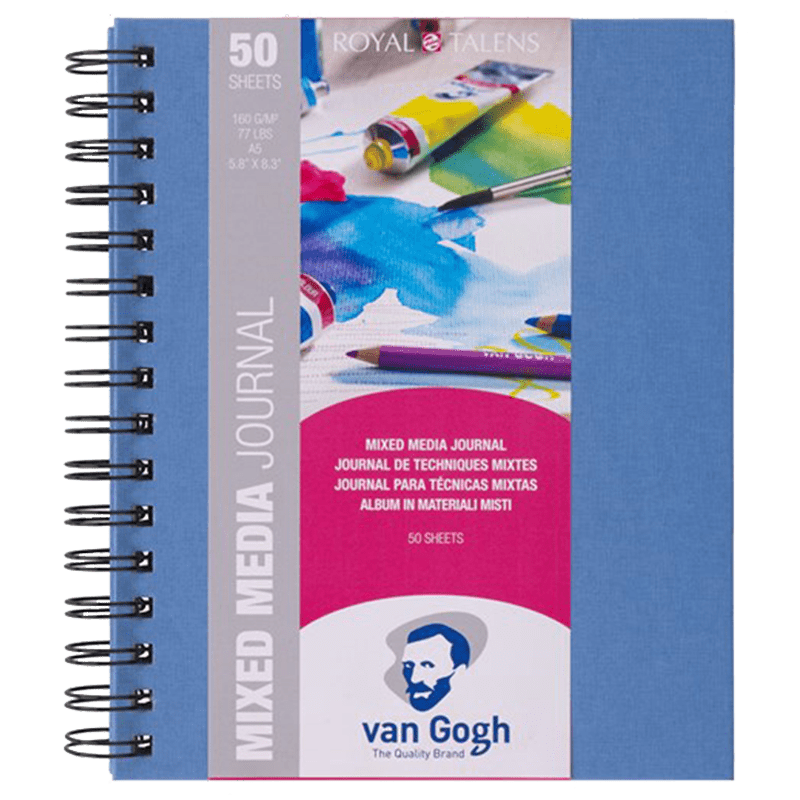 Blokk Van Gogh Mixed Media Journal 14,8x21 cm (A5), 160 g, 50 lap