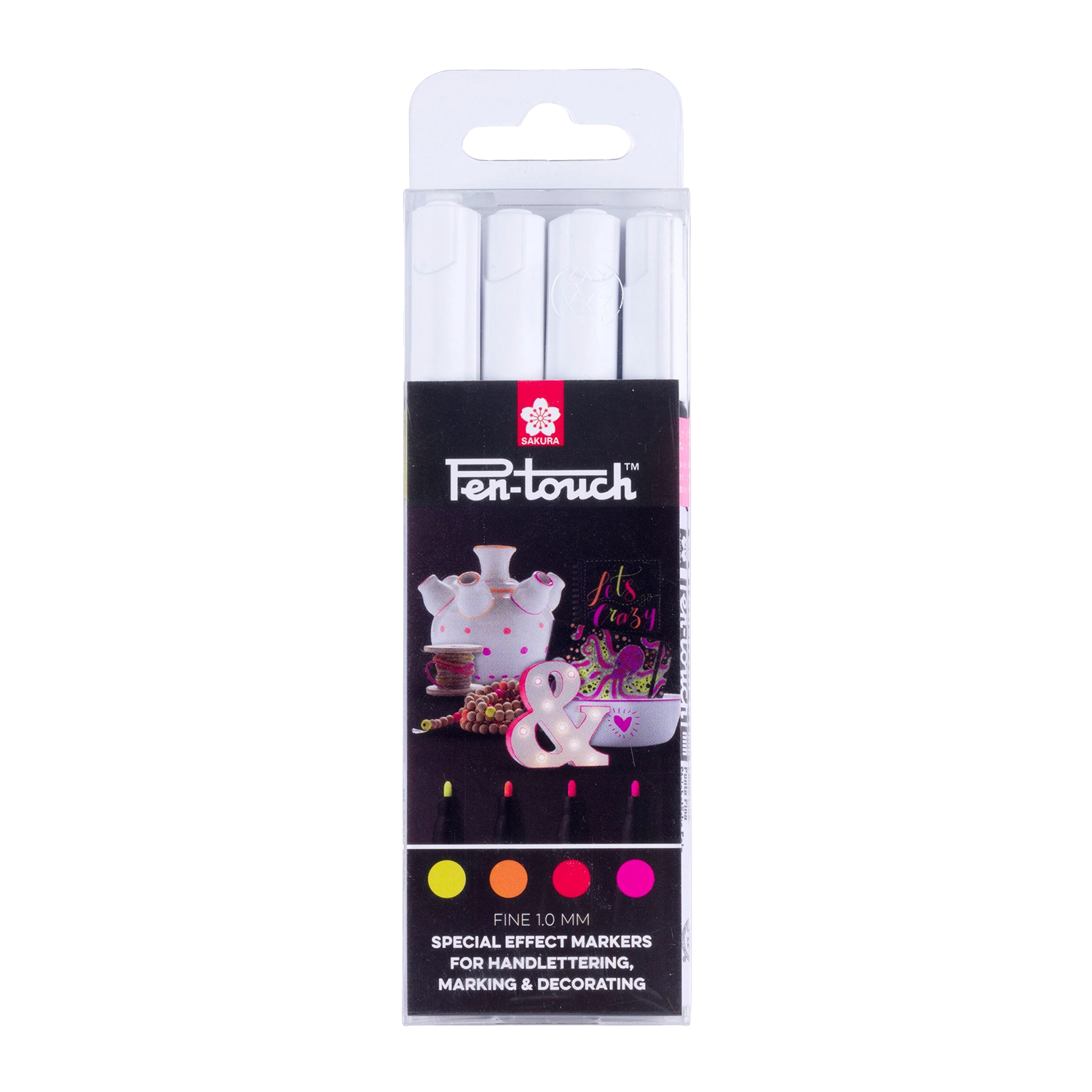Sakura Pen-Touch fluoreszkáló készlet - 4 db