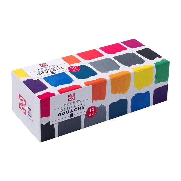 Talens Gouache Extra Fine készlet - 10 x 16 ml