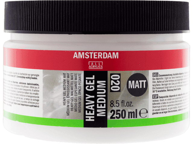 Amsterdam Sűrű gél médium matt 020 - 250 ml