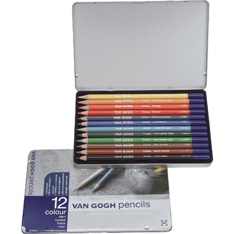Van Gogh színes ceruza készlet - 12 db