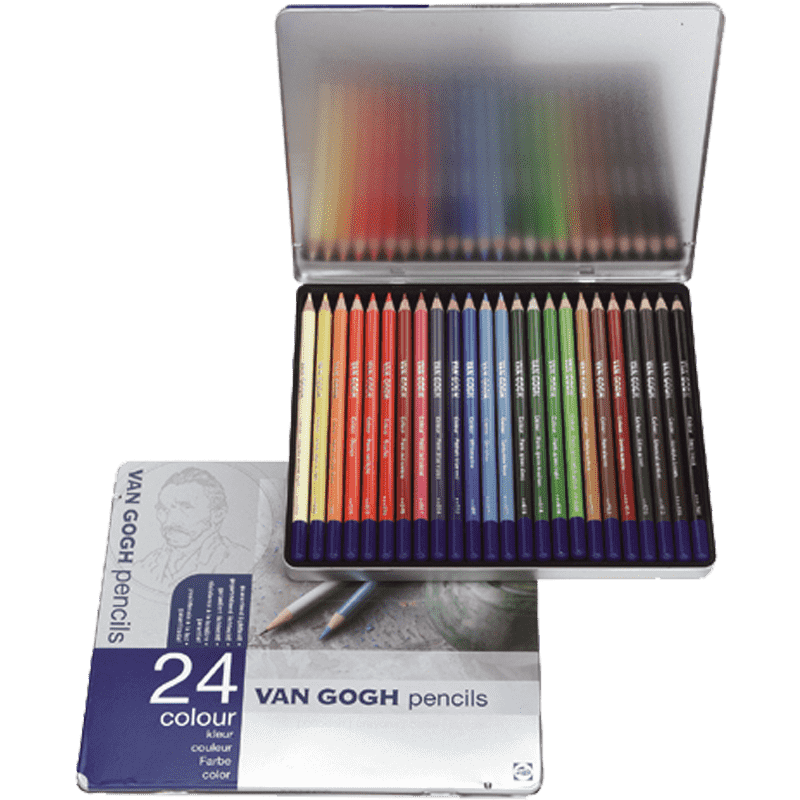 Van Gogh színes ceruza készlet - 24 db