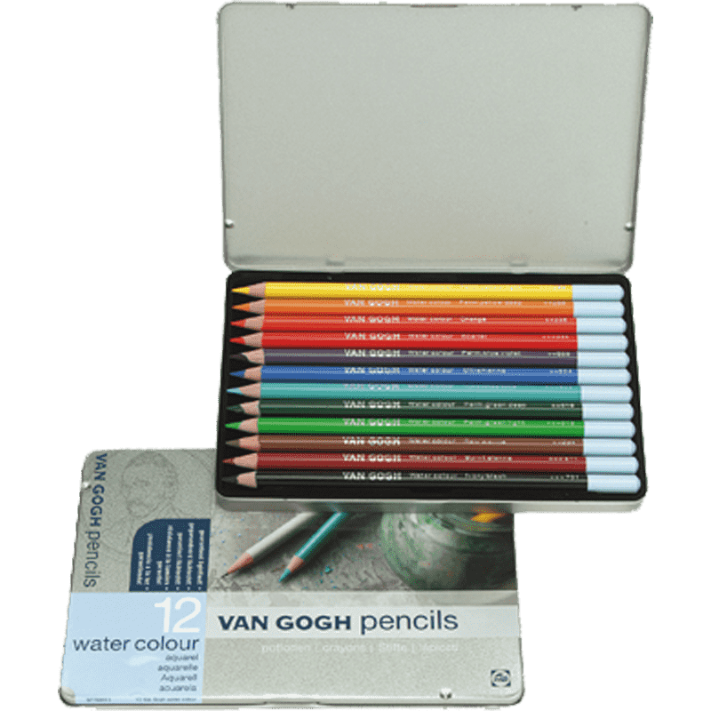 Van Gogh akvarell ceruzák - 12 db készlet