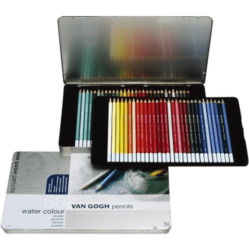 Van Gogh akvarell ceruzák - 60 db készlet