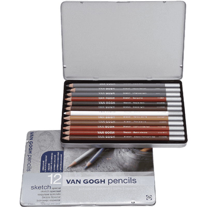 Van Gogh speciális skicc ceruzák - készlet 12 db