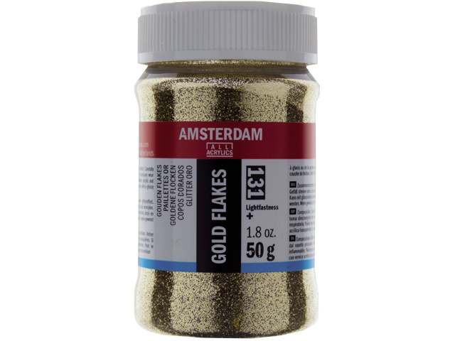 Amsterdam arany csillámok - 50g
