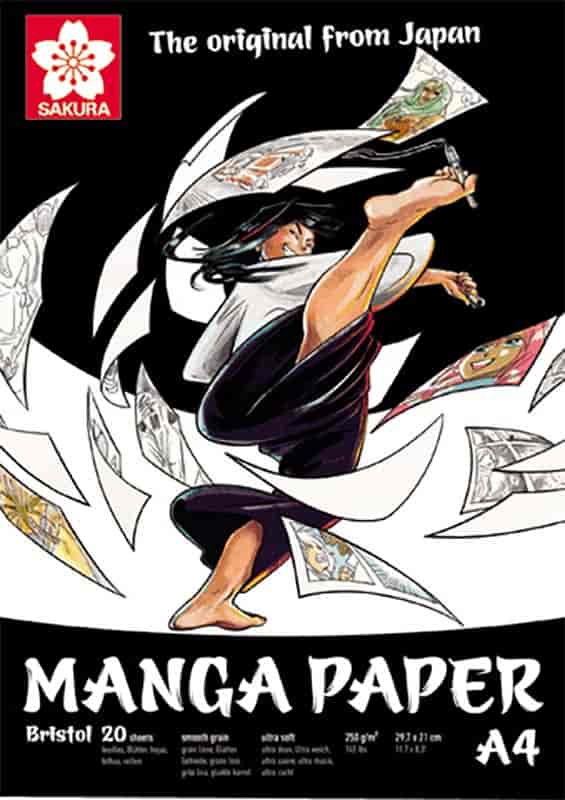 Manga sketch book - A4, 20 lap