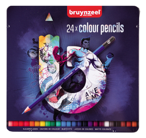 Bruynzeel színes ceruza készlet - 24 db