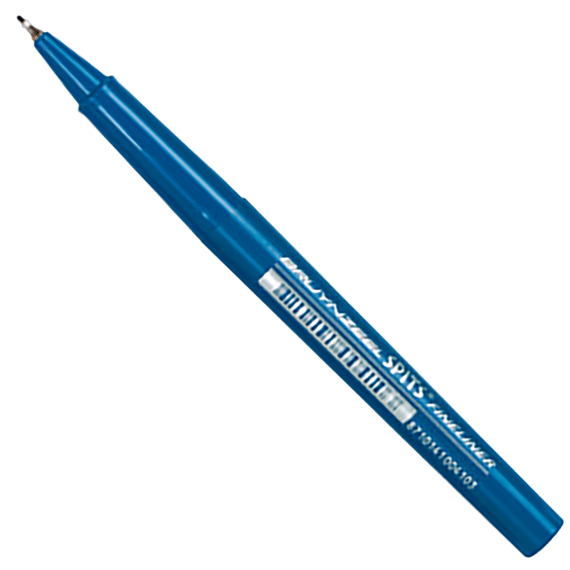 Bruynzeel SPITS fineliner - kék