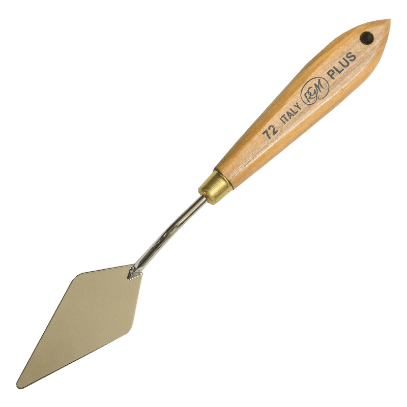RGM festő spatula OLÍVFÁVAL - PLUS - 72