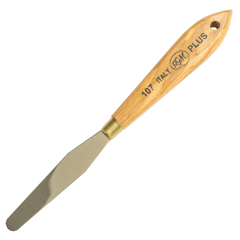 RGM festő spatula OLÍVFÁVAL - PLUS - 107