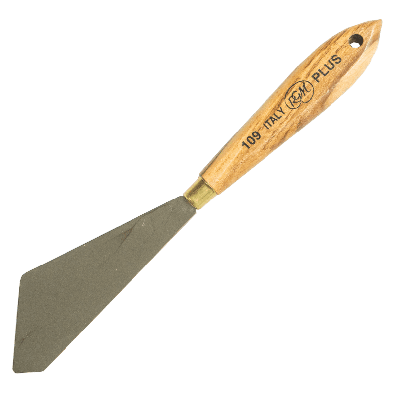 RGM festő spatula OLÍVFÁVAL - PLUS - 109