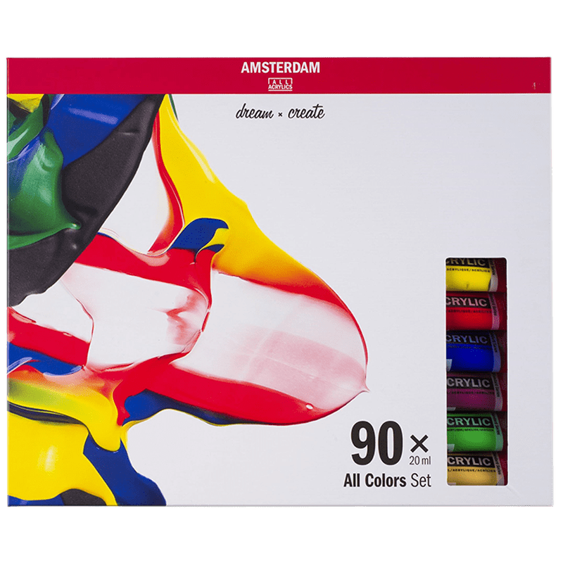 Amsterdam akril festékek - 90 x 20 ml készlet - All colors