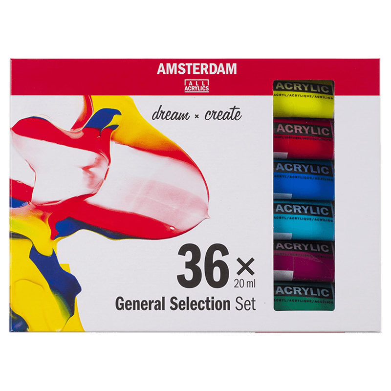 Amsterdam akril festékek - 36 x 20 ml készlet - General selection