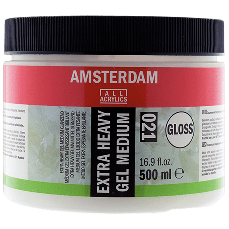 Amsterdam Extra sűrű gél médium fényes, akrilhoz 021 - 500 ml