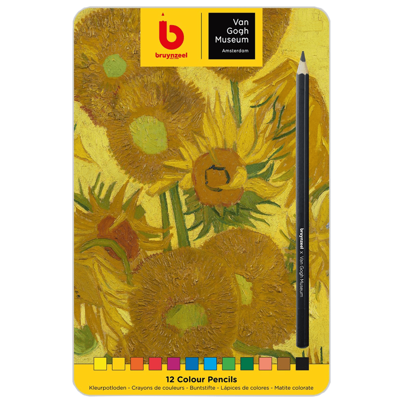 Bruynzeel színes ceruza készlet - 12 db - Van Gogh Museum
