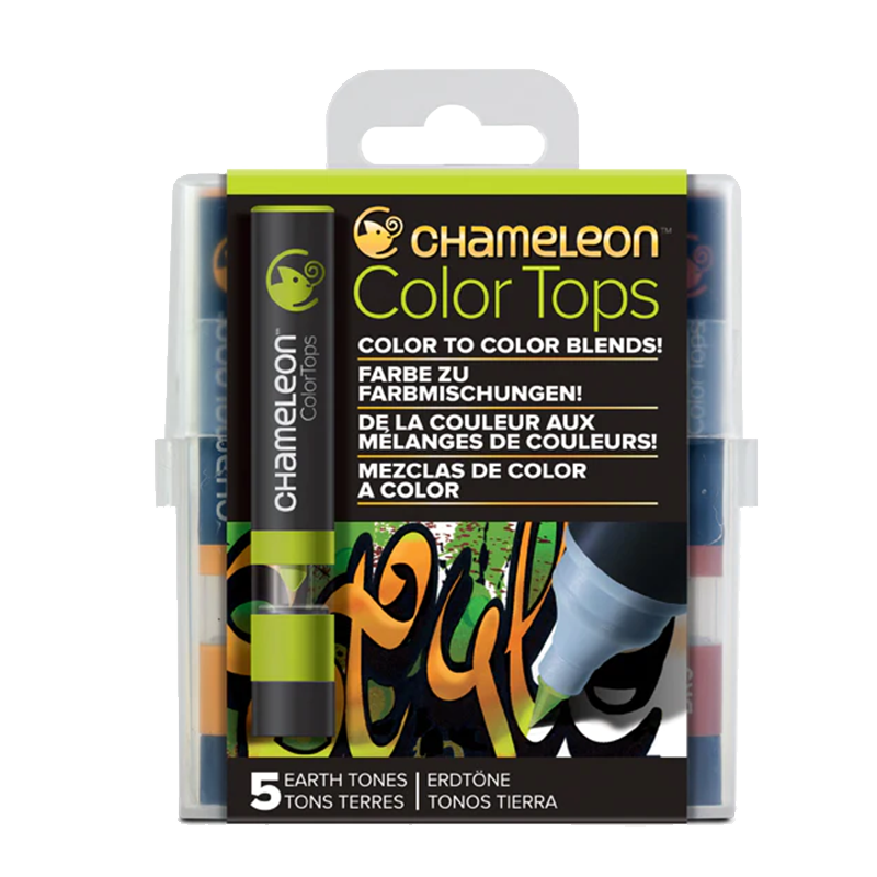 Chameleon Colour Tops 5db készlet - Earth