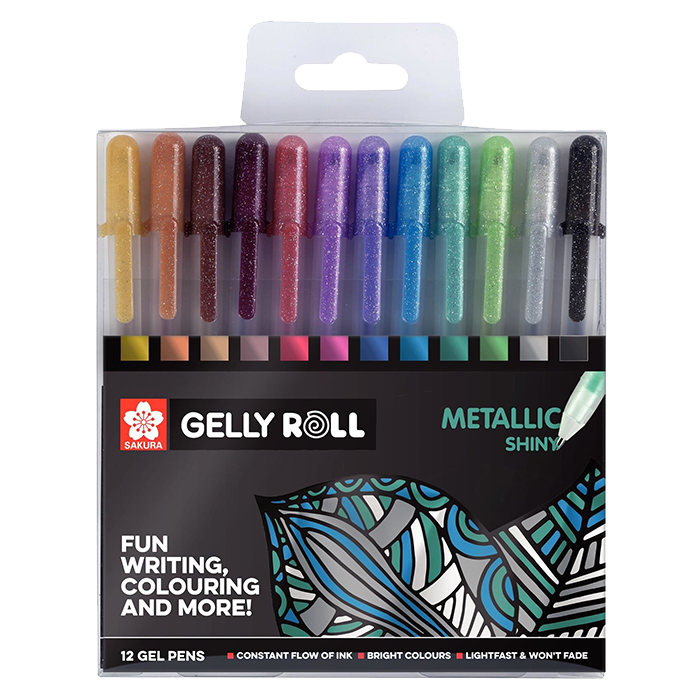 Sakura Gelly Roll Metallic 12 db készlet