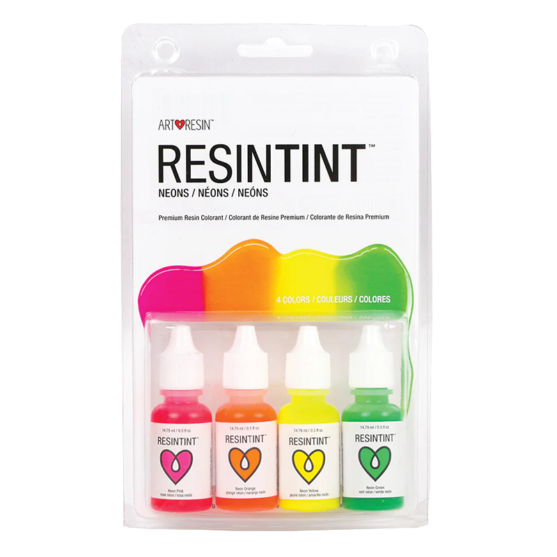 ResinTint epoxigyanta festékek Neon - 4 db