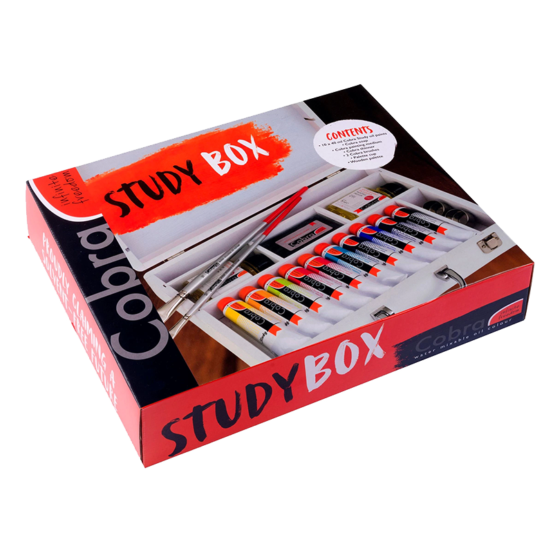 Cobra Study olaj alapdoboz 10 x 40 ml + tartozékok