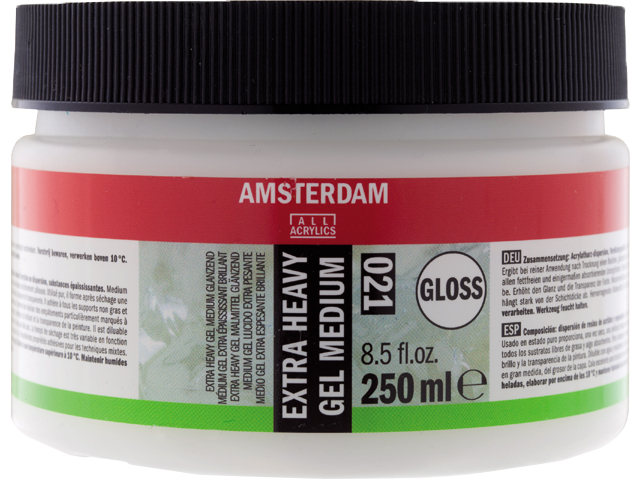 Amsterdam Extra sűrű gél médium fényes, akrilhoz 021 - 250 ml