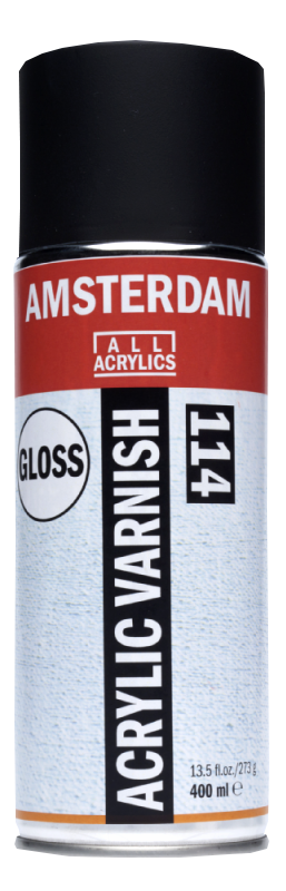 Amsterdam akril fényes lakk spray-ben 114 - 400 ml