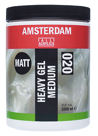 Amsterdam Sűrű gél médium matt 020 - 1000 ml