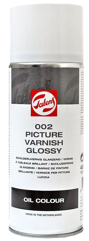 Talens fényes lakkspray olajhoz 002 - 400 ml