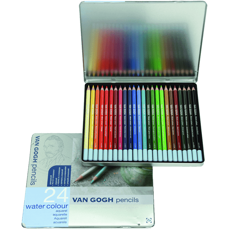 Van Gogh akvarell ceruzák - 24 db készlet